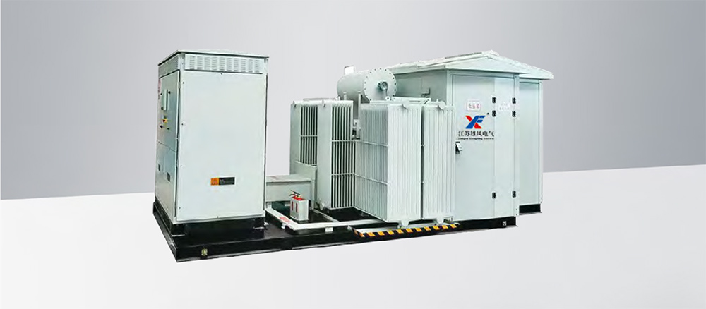 Wind power storage and inverter boosting integrated machine